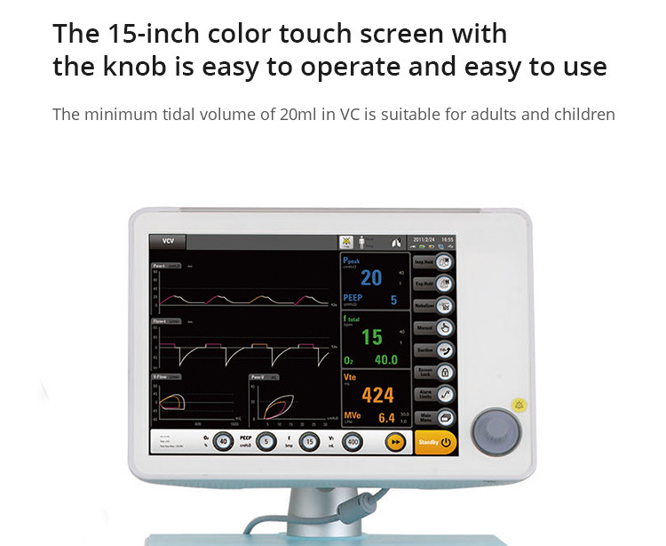 Supply ICU ventilator Respiratory anesthesia machine surgical solutions