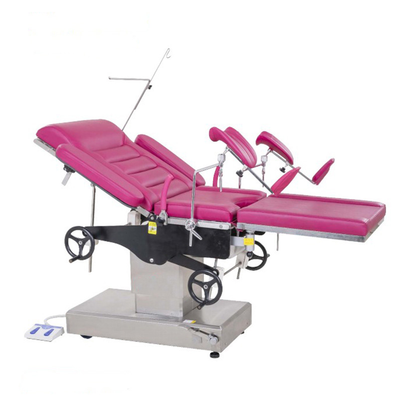 Multifunctional electric gynecological delivery bed gynecological surgical bed