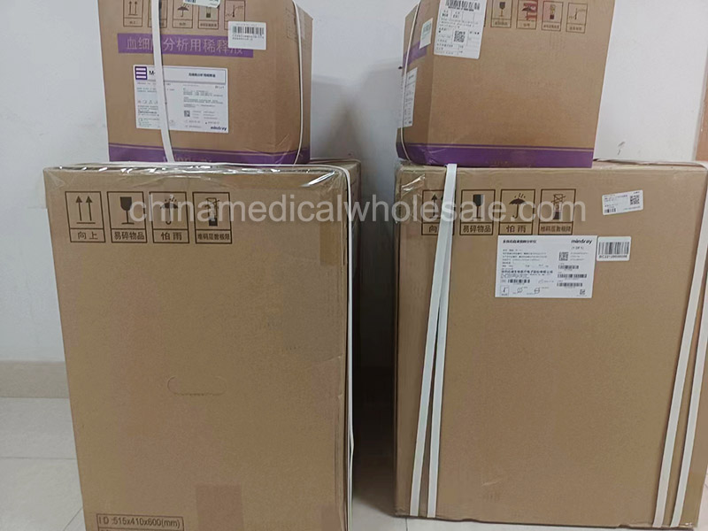 2 pieces of hematology analyzer and accessories shipped to South Africa