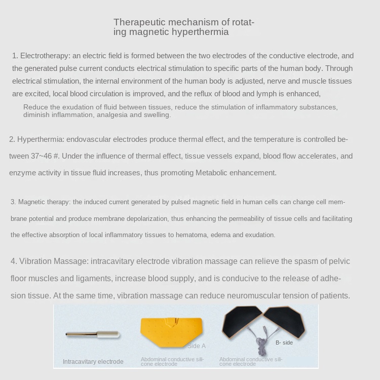 Red Light Therapy Instrument Electrocautery Gynecology Pelvic Therapeutic Instrument