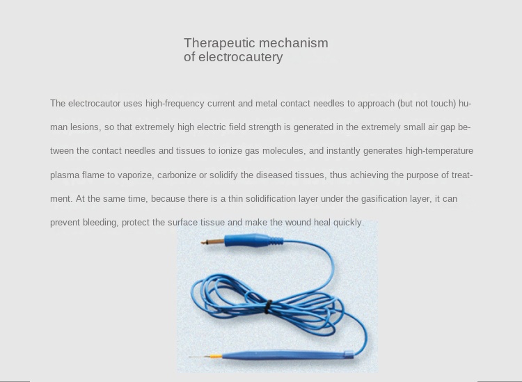 Red Light Therapy Instrument Electrocautery Gynecology Pelvic Therapeutic Instrument