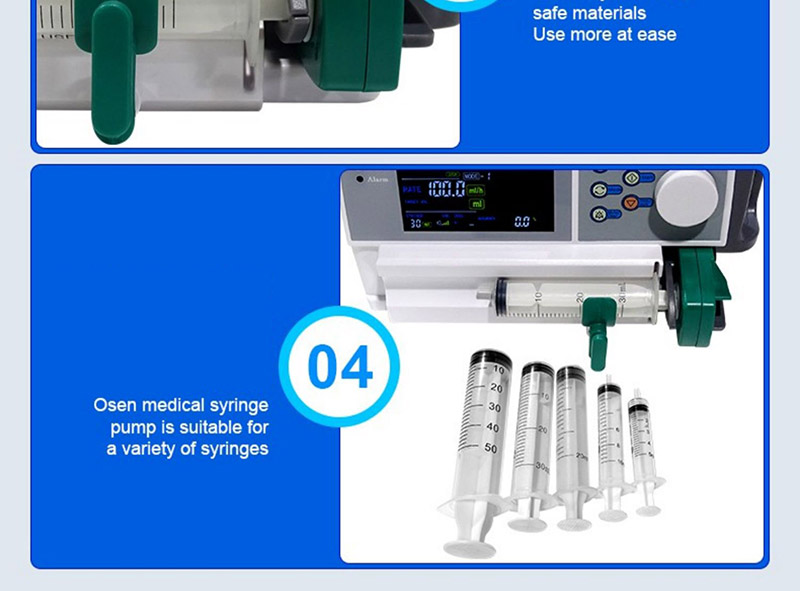 Medical Micro Pump Syringe Pump IV Infuser High Precision Syringe Pumps