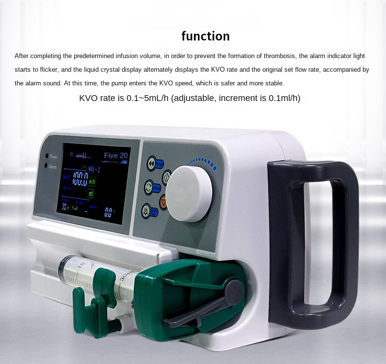 Medical Micro Pump Syringe Pump IV Infuser High Precision Syringe Pumps