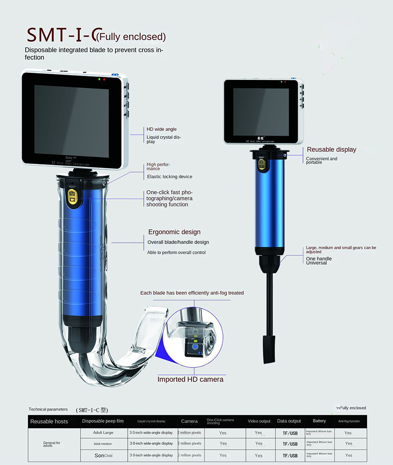 Anesthesia Video Laryngoscope Tracheal Intubation Video Laryngoscope