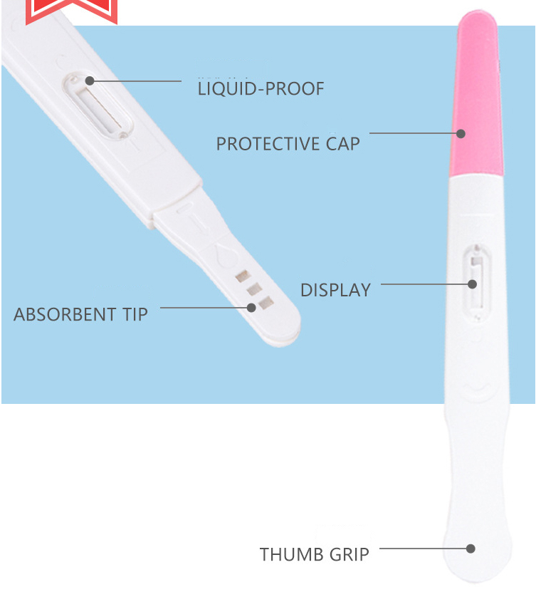 Supply pregnancy test stick HCG early pregnancy test strip wholesale