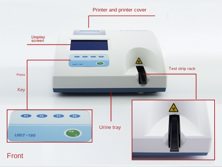 Supply urine analysis equipment for clinics hospitals