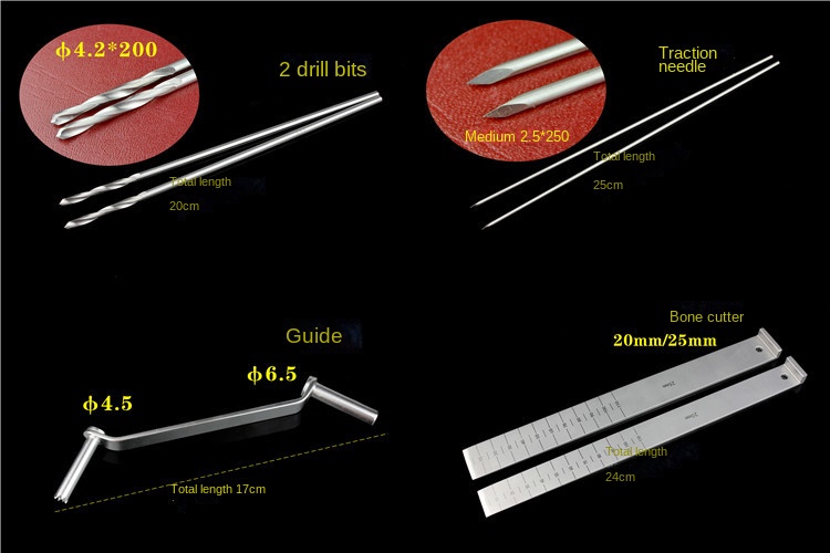 Orthopedic instruments medical high tibial plateau HTO osteotomy kit