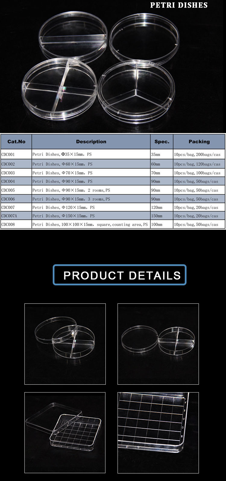 90mm-disposable-plastic-culture-dish-cell-culture-dish