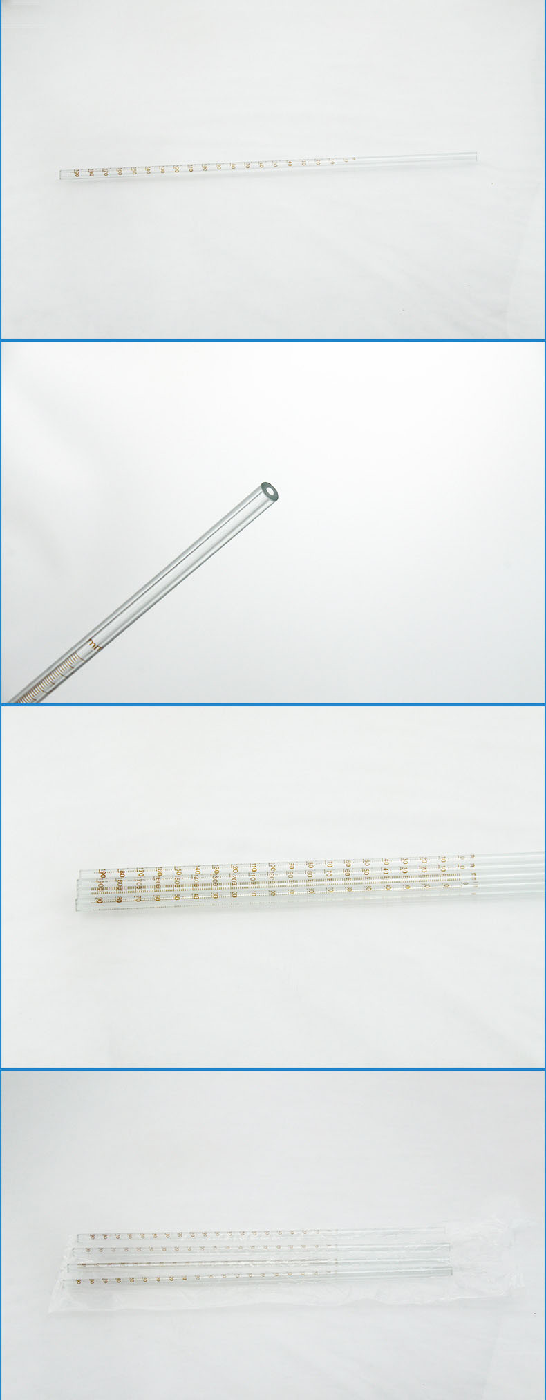 Glass erythrocyte sedimentation tube 300mm laboratory consumables