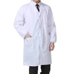 With thick white lab coat wholesale medical pharmacy