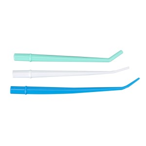 Dental surgery elbow stomatal suction tube