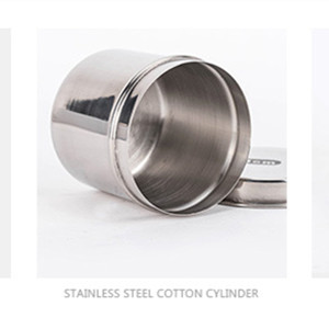 Dental tools stainless steel cylinder disinfection tank