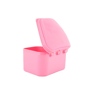 Dental color box trapezoidal storage box denture box