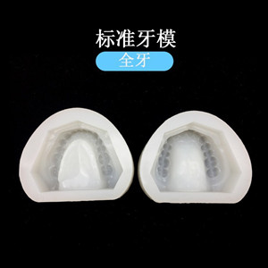 Dental soft silicone dental mouth full mouth half mouth no teeth standard