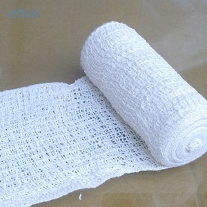 Bleached all cotton lined bandage