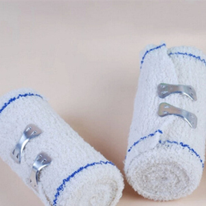 The manufacturer sells all cotton wrinkle bandage blue line