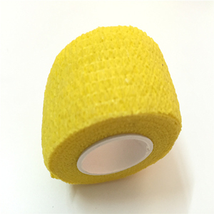 Export colored medical nonwoven nail self adhesive elastic bandage