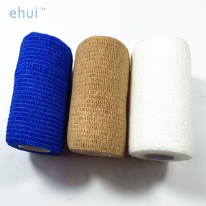 Color medical elastic self adhesive bandage scar pressure wrist protector knee elbow