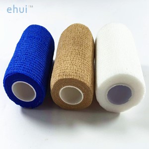 Color medical elastic self adhesive bandage scar pressure wrist protector knee elbow