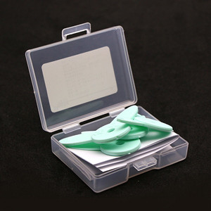 Interproximal tooth foot measuring scale prepared teeth measuring scale