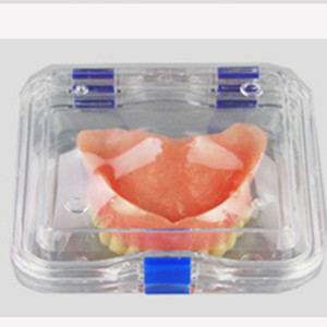 Dental prosthesis transparent film cartridge holder cartridge