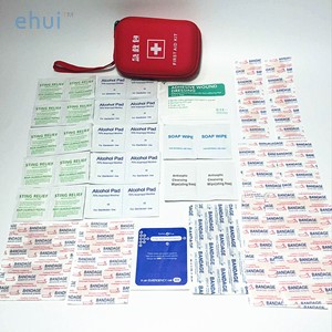 Wholesale portable outdoor waterproof nylon first aid kit