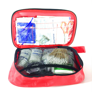 Wholesale 30 kinds of 180 components waterproof nylon outdoor medical first aid kit