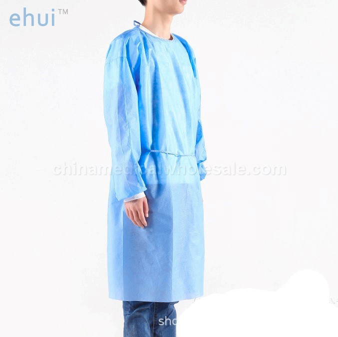 Disposable non-woven isolation clothing PP dustproof purification clothing