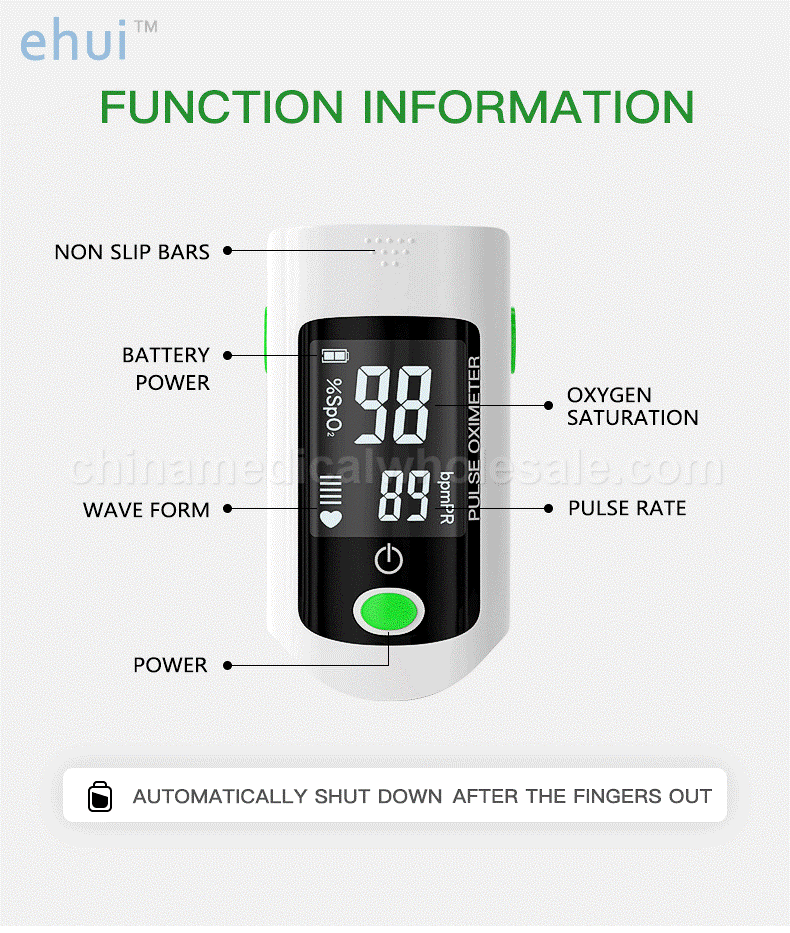 Supply finger clip pulse oximeter TFT blood oxygen satiety heart rate monitor manufacturers