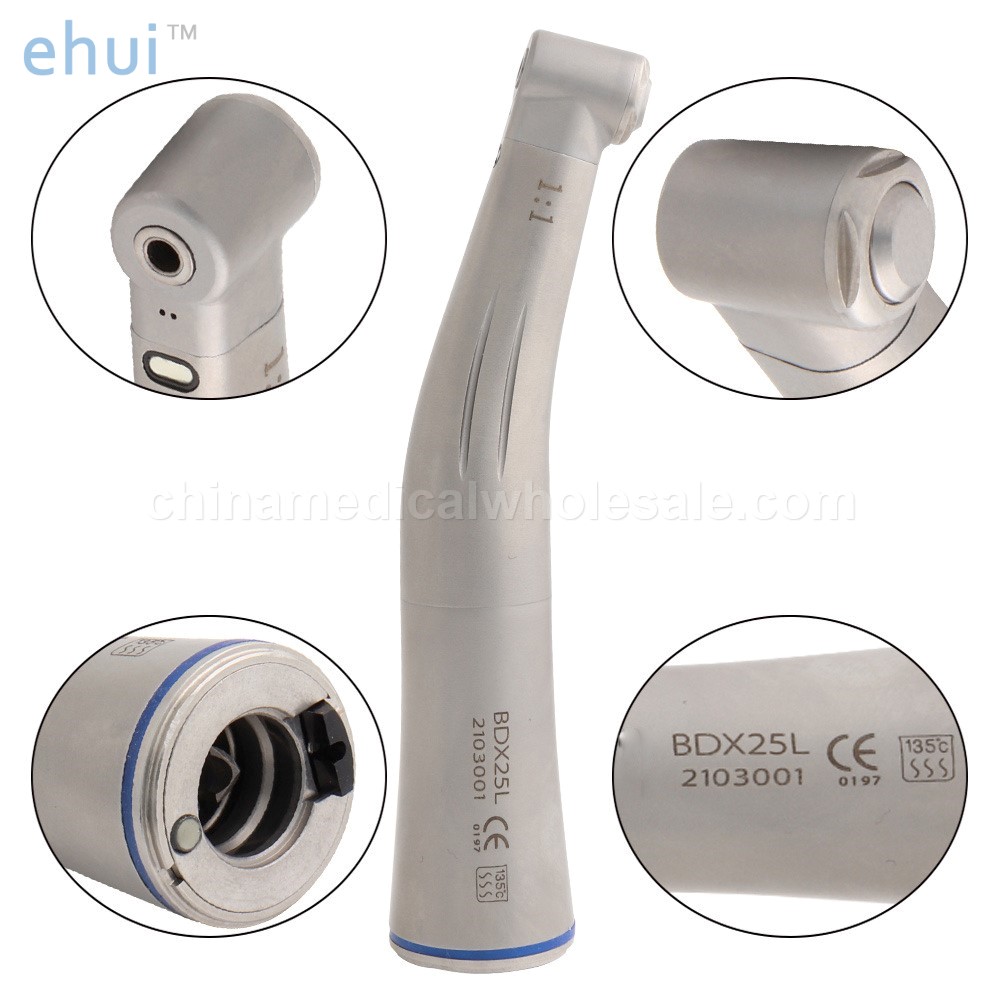 Dental optical fiber low speed handpiece ceramic bearing straight bending machine