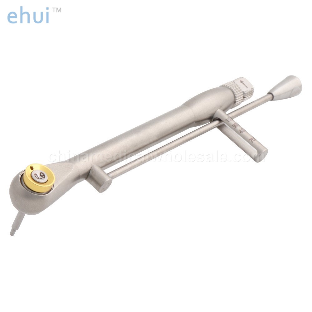 Dental medical dental implant repair universal tool box screwdriver transfer rod torque wrench 10 70ncm