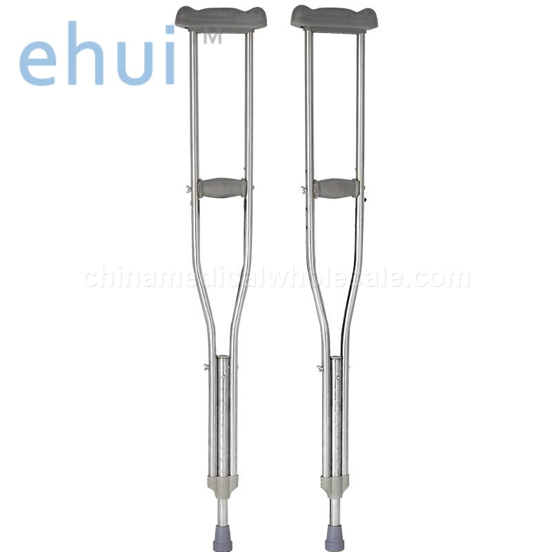 Supply adjustable telescopic aluminum alloy stainless steel walking stick manufacturer