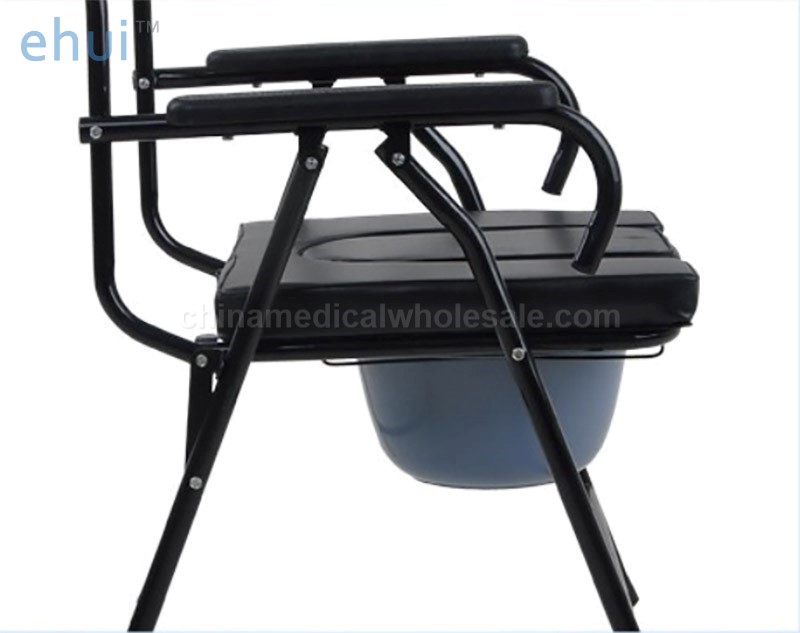 Direct selling foldable household toilet chair