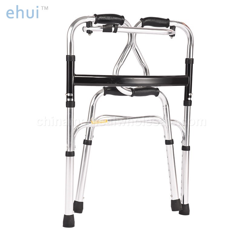 Supply double bending aluminum alloy walking aid manufacturer