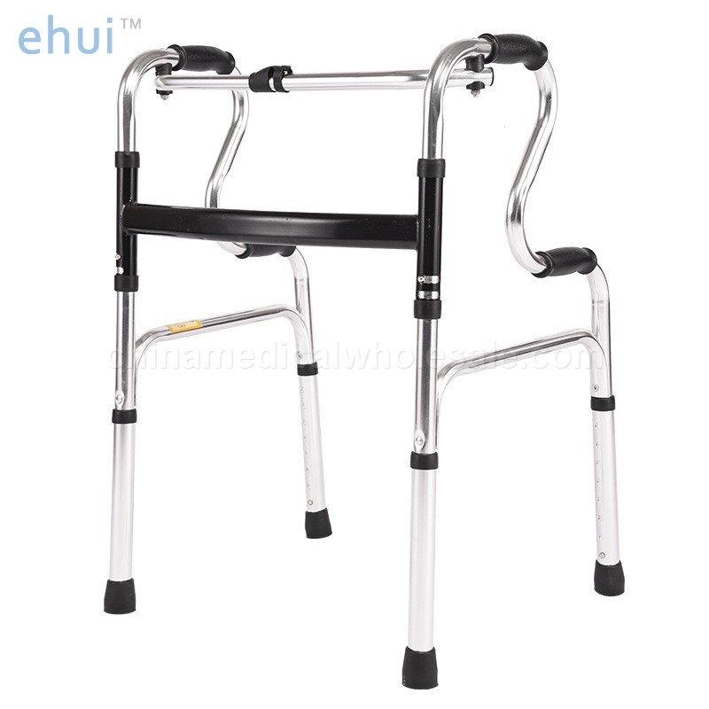 Supply double bending aluminum alloy walking aid manufacturer