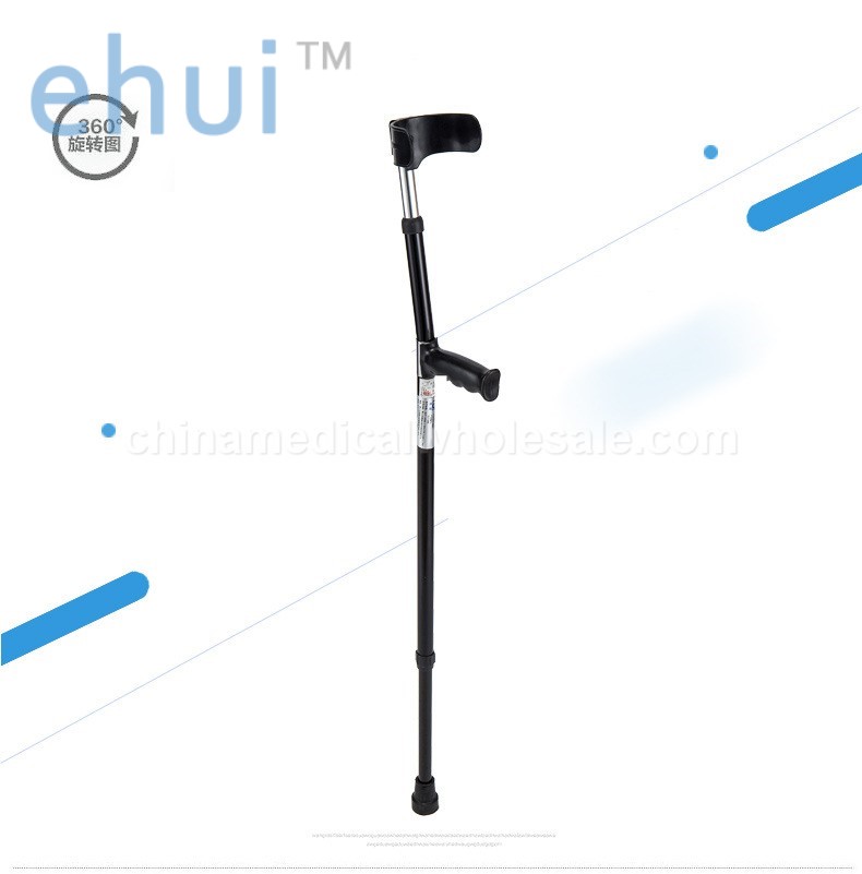 Manufacturer of direct selling aluminum alloy portable rehabilitation walking aid underarm crutches