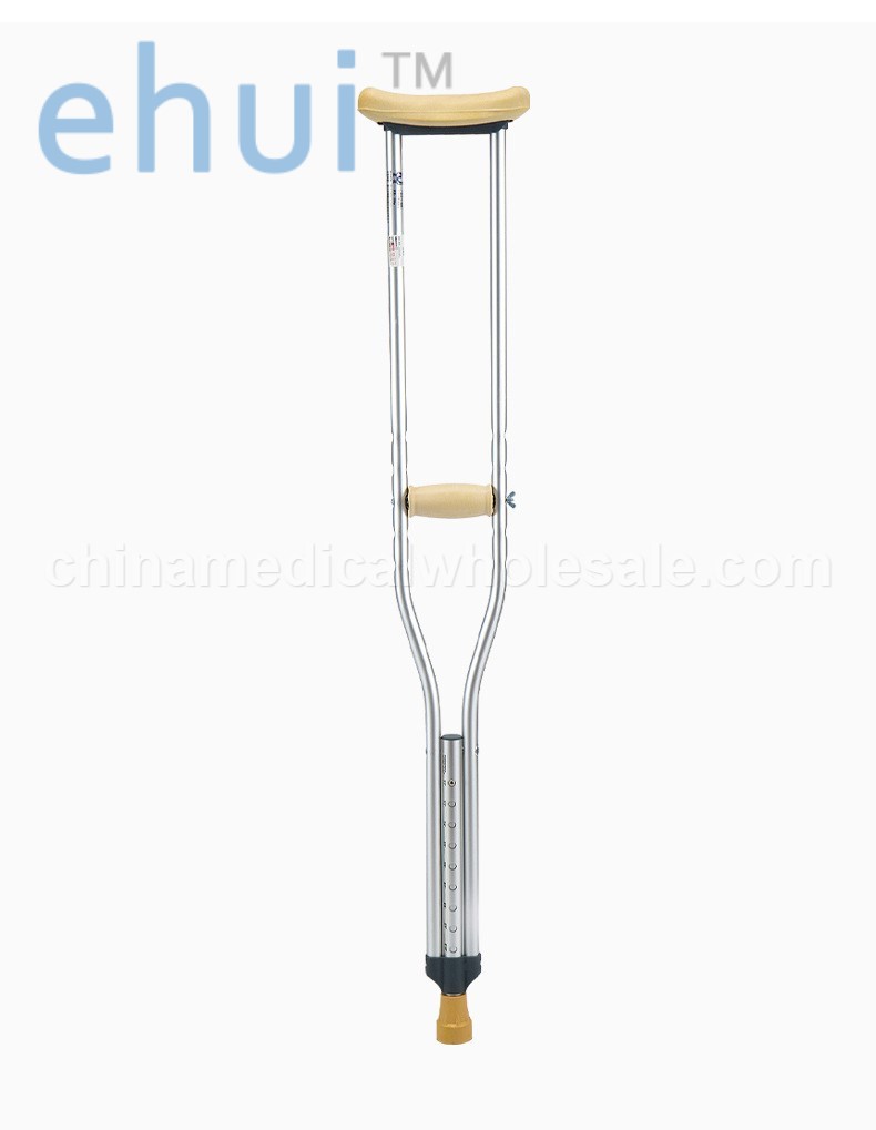 Direct selling anti slip fall adjustable crutch