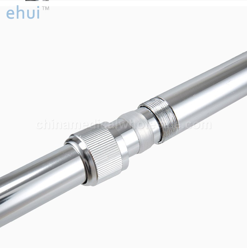 Ultra light stainless steel aluminum alloy telescopic anti slip crutch