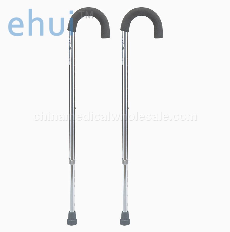 Manufacturer of lightweight aluminum alloy double crutches anti slip crutches