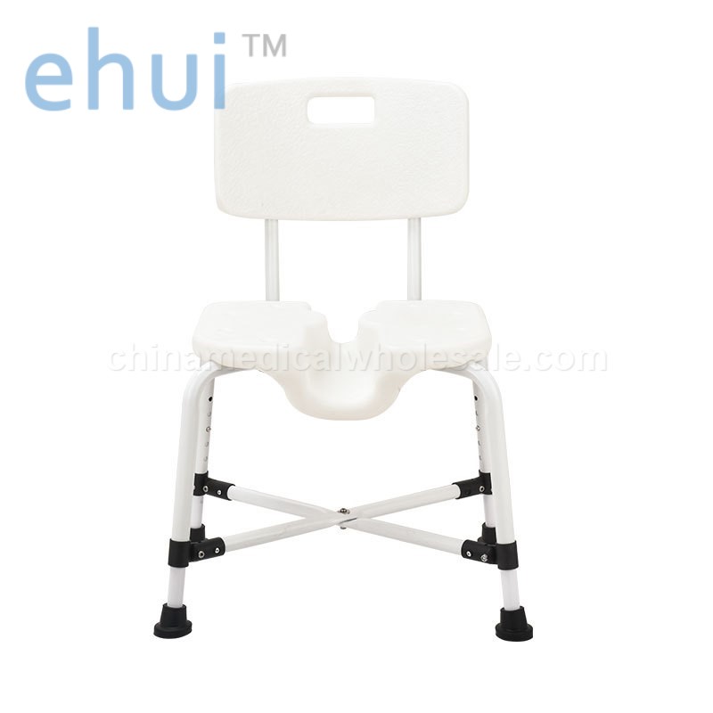 Manufacturer of bath chair for non slip shower with armrest