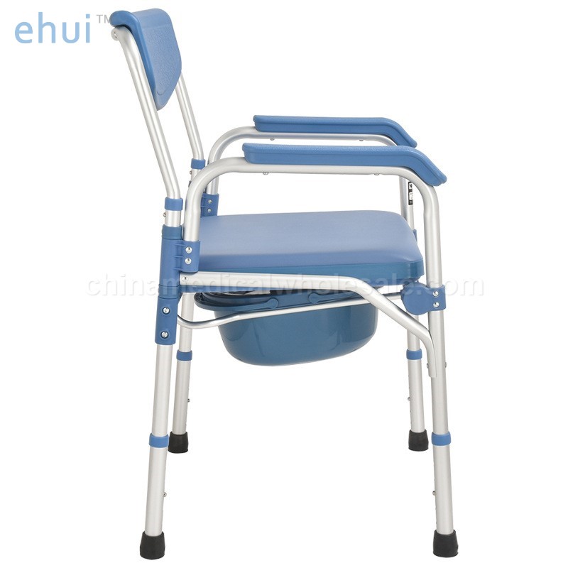 Movable toilet shower chair toilet shower chair