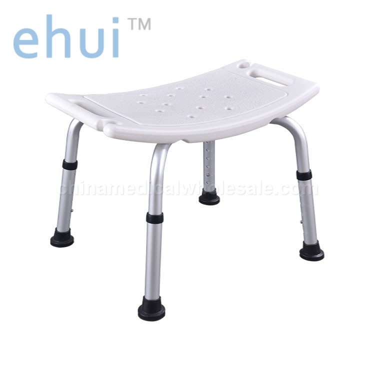 Aluminum alloy bathroom shower care chair