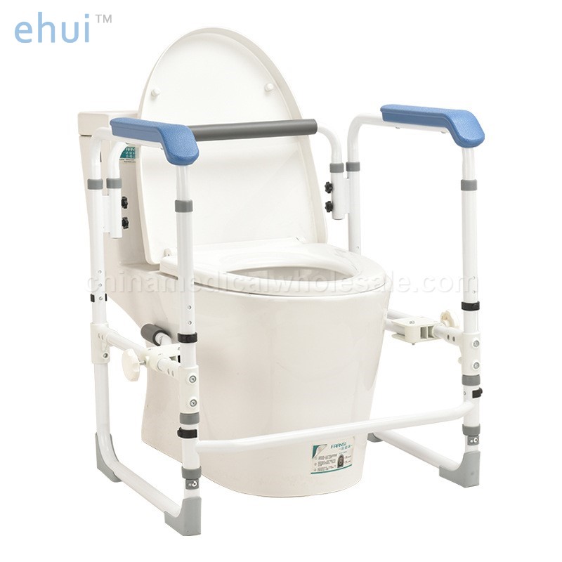 Non perforated toilet handrail domestic toilet toilet toilet non slip fall power support in bathroom