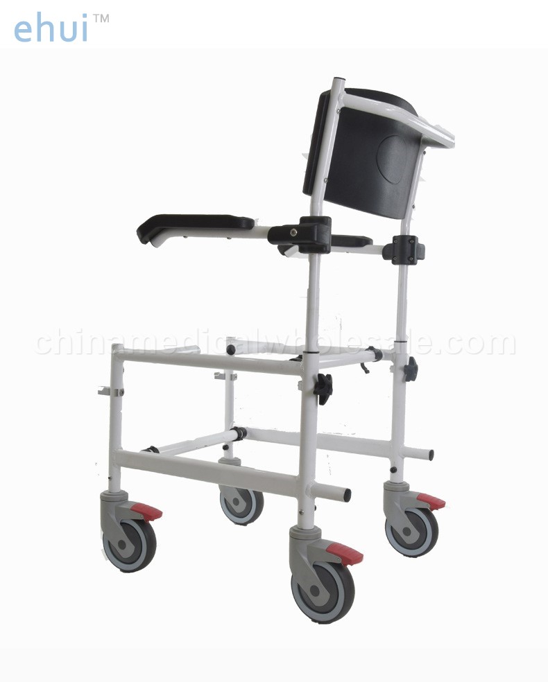 Lightweight stainless steel custom Toilet Chair Wheelchair