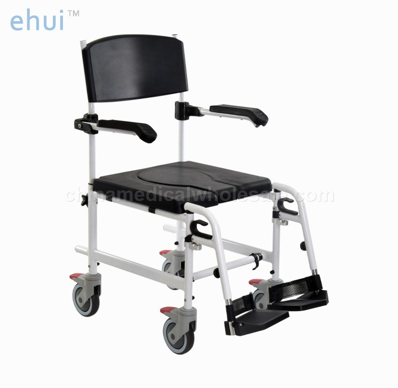 Lightweight stainless steel custom Toilet Chair Wheelchair