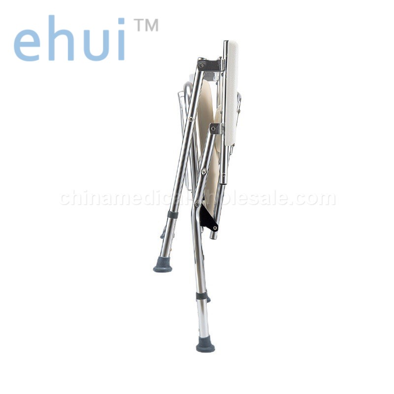 Portable non slip aluminum alloy folding toilet chair bath chair