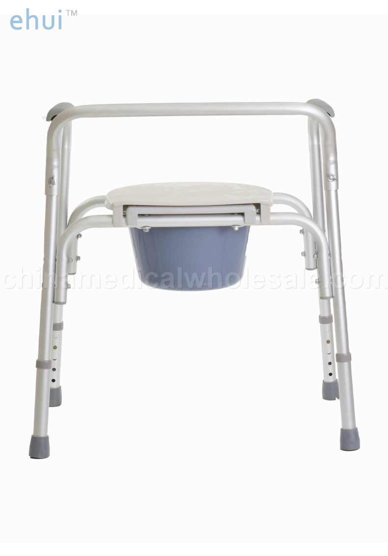 Portable foldable elderly toilet chair bath chair manufacturer