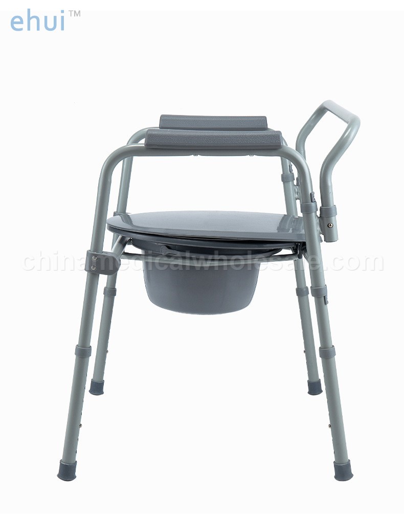 Multi color customizable portable  foldable and dismountable toilet chair