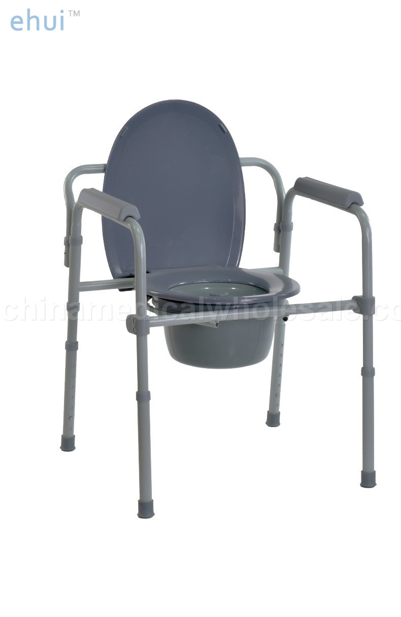 Multi color customizable portable  foldable and dismountable toilet chair