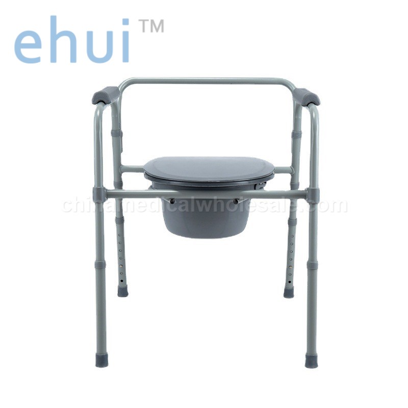 Multi color customizable portable  foldable and dismountable toilet chair